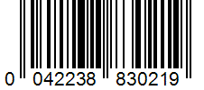 Barcode 0042238830219