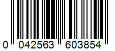 Barcode 0042563603854