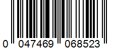 Barcode 0047469068523