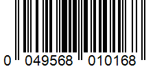 Barcode 0049568010168