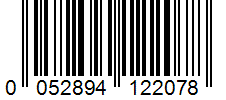 Barcode 0052894122078