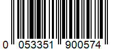 Barcode 0053351900574