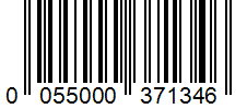 Barcode 0055000371346