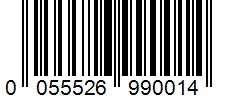 Barcode 0055526990014