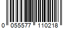 Barcode 0055577110218