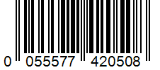 Barcode 0055577420508