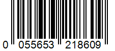 Barcode 0055653218609