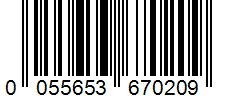 Barcode 0055653670209