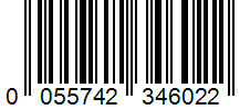 Barcode 0055742346022