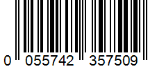 Barcode 0055742357509