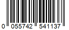 Barcode 0055742541137