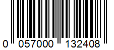 Barcode 0057000132408