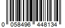 Barcode 0058496448134