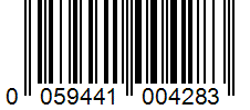 Barcode 0059441004283