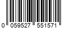 Barcode 0059527551571