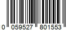 Barcode 0059527801553