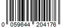 Barcode 0059644204176