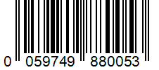 Barcode 0059749880053