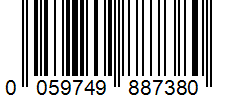 Barcode 0059749887380