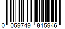 Barcode 0059749915946