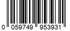 Barcode 0059749953931