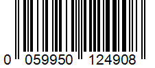 Barcode 0059950124908