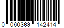 Barcode 0060383142414
