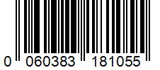 Barcode 0060383181055