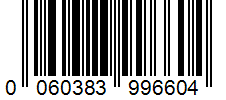Barcode 0060383996604