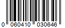 Barcode 0060410030646