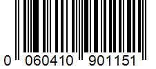 Barcode 0060410901151