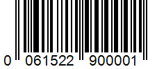 Barcode 0061522900001