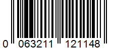 Barcode 0063211121148