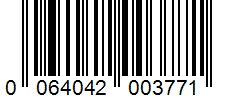Barcode 0064042003771