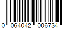 Barcode 0064042006734