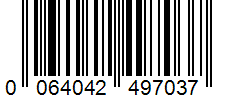 Barcode 0064042497037