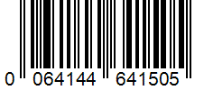 Barcode 0064144641505