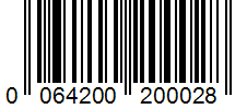 Barcode 0064200200028