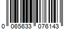 Barcode 0065633076143