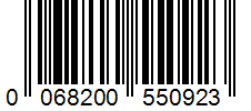 Barcode 0068200550923