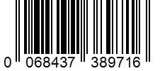 Barcode 0068437389716