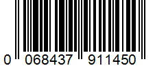 Barcode 0068437911450