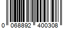 Barcode 0068892400308