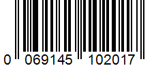 Barcode 0069145102017