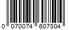 Barcode 0070074607504