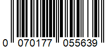 Barcode 0070177055639