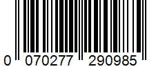 Barcode 0070277290985