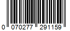 Barcode 0070277291159