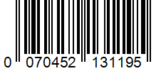 Barcode 0070452131195