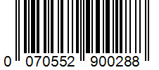 Barcode 0070552900288